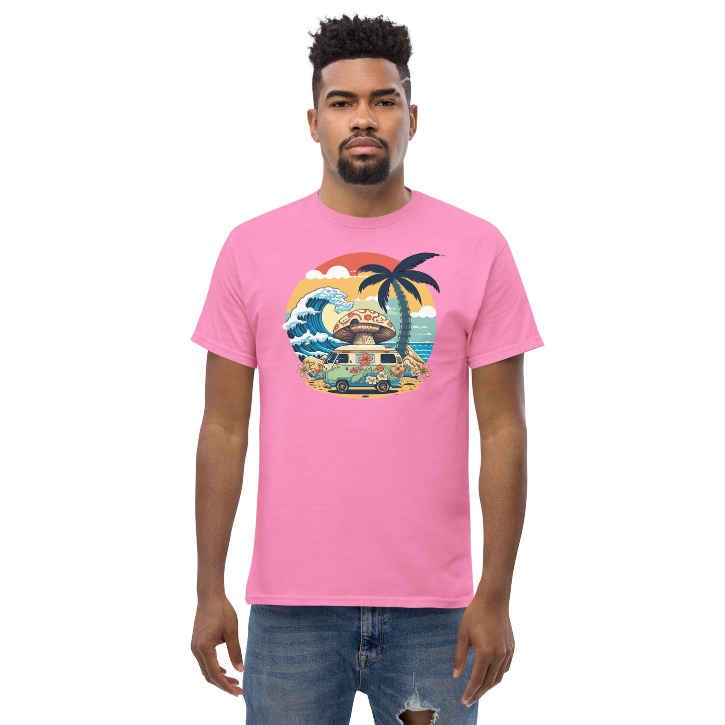 The Great Wave Rider Classic T Shirt
