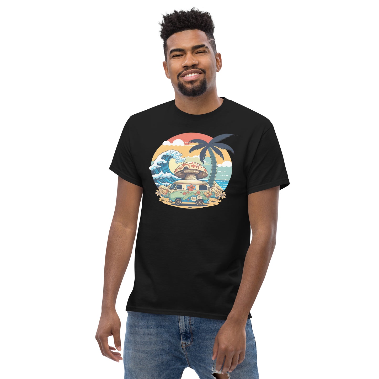 The Great Wave Rider Classic T Shirt