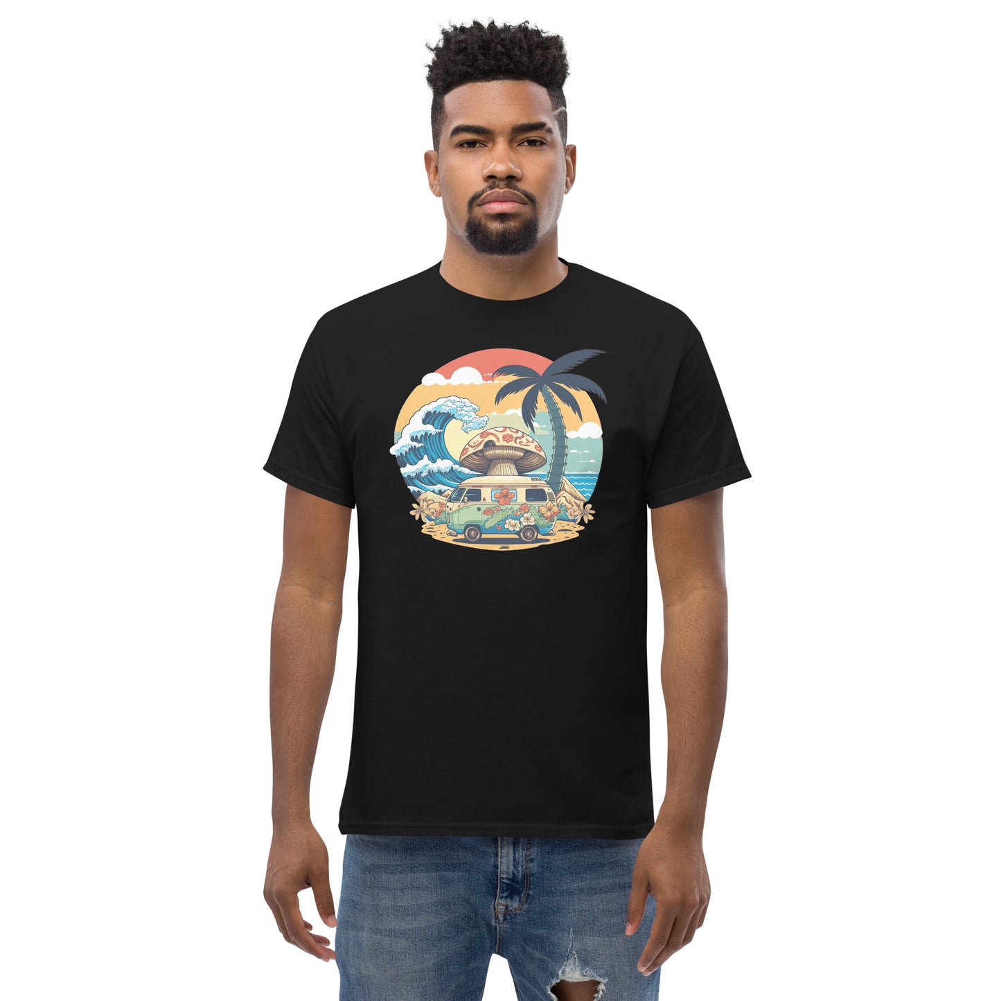 The Great Wave Rider Classic T Shirt