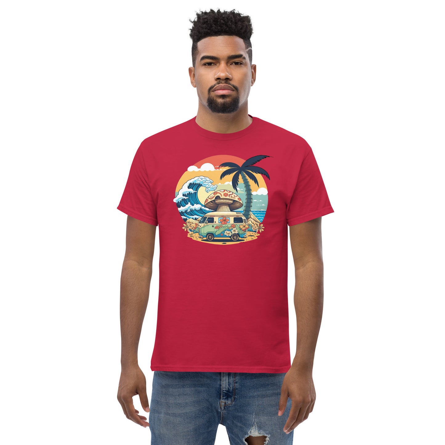 The Great Wave Rider Classic T Shirt
