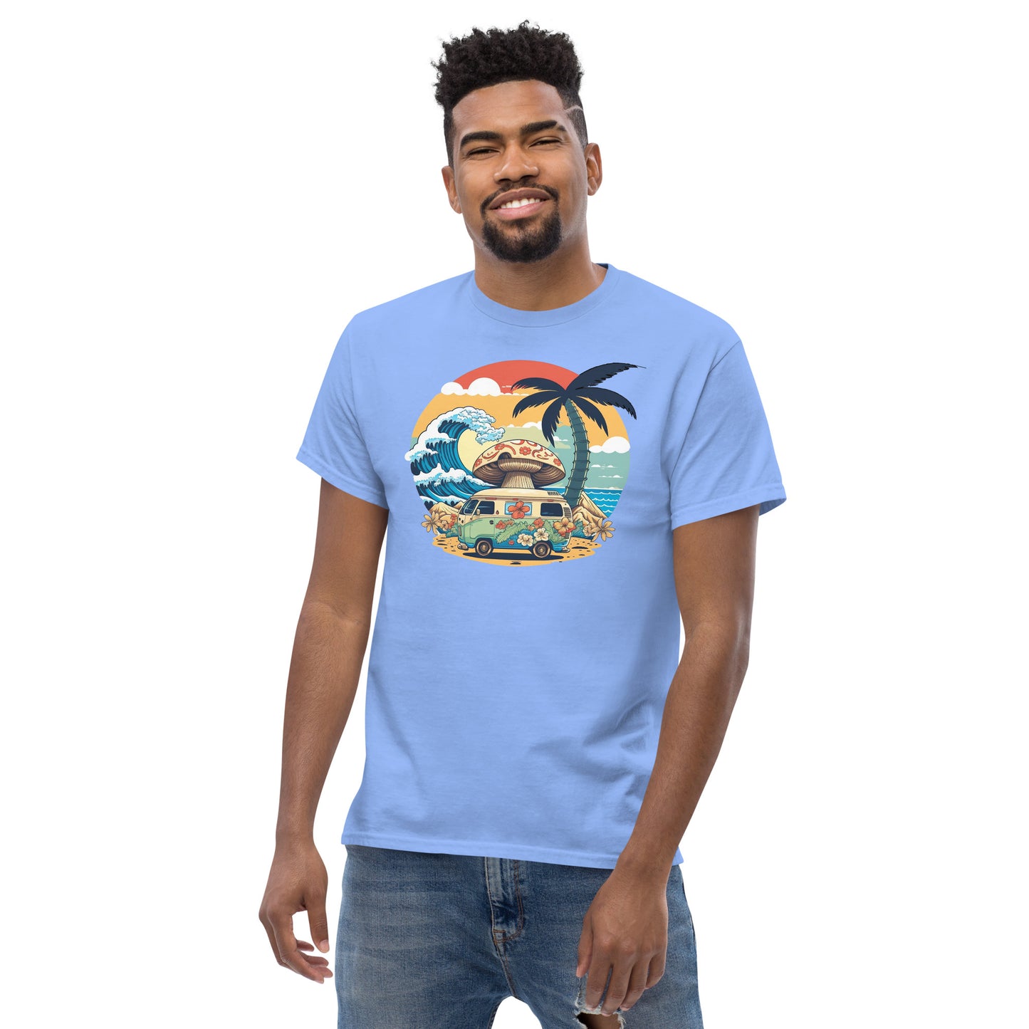The Great Wave Rider Classic T Shirt