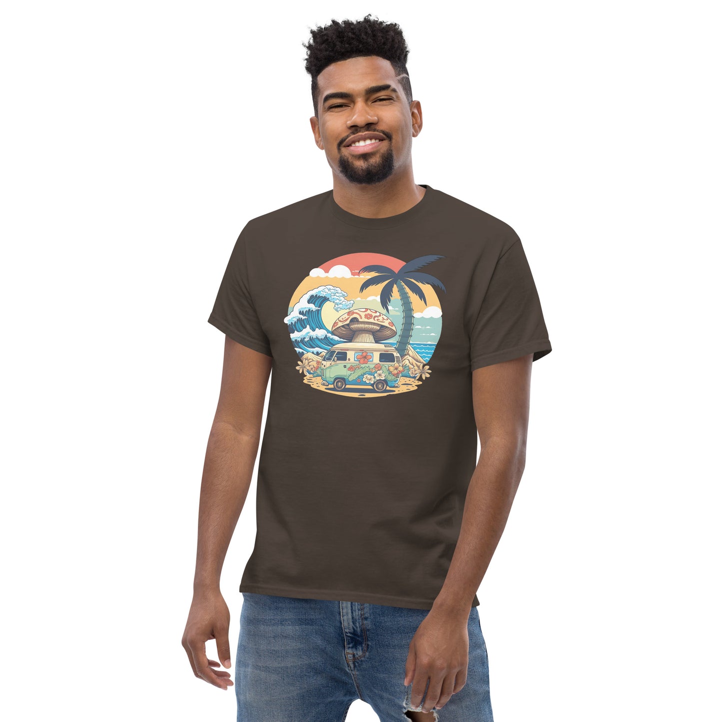 The Great Wave Rider Classic T Shirt