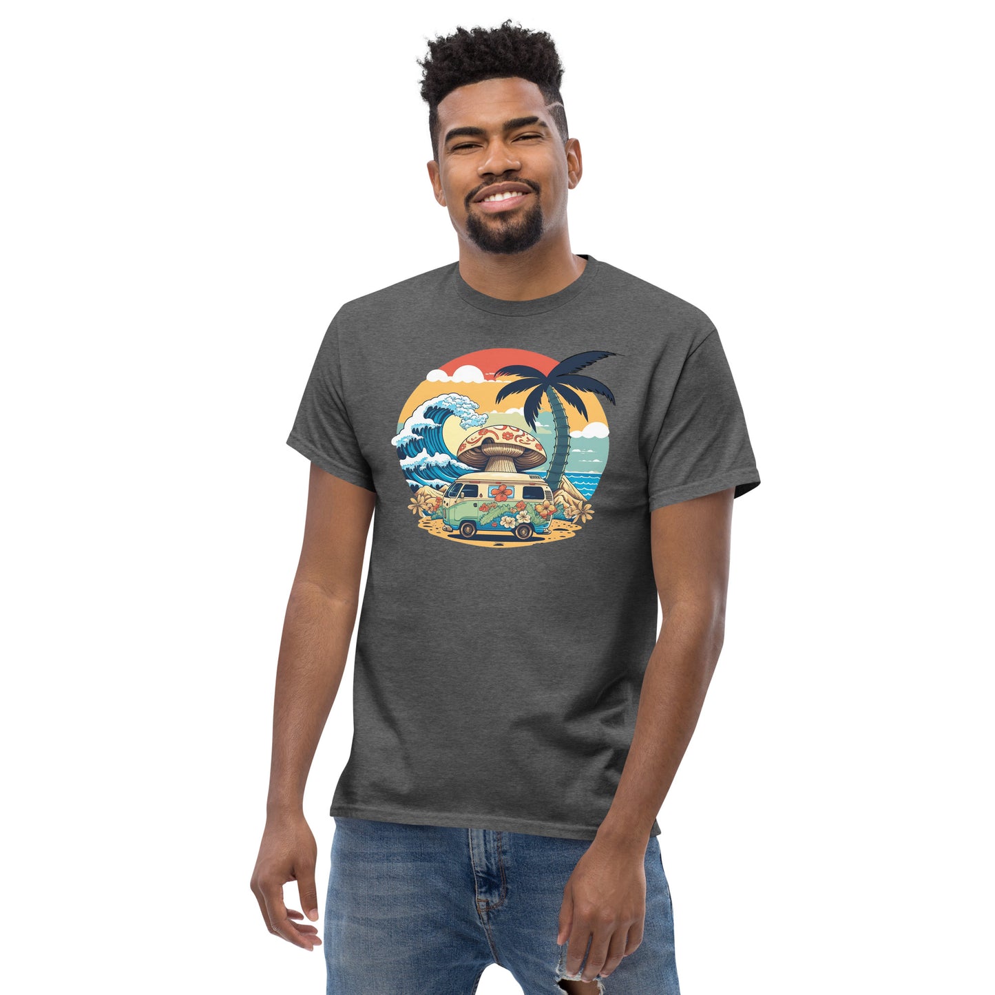 The Great Wave Rider Classic T Shirt