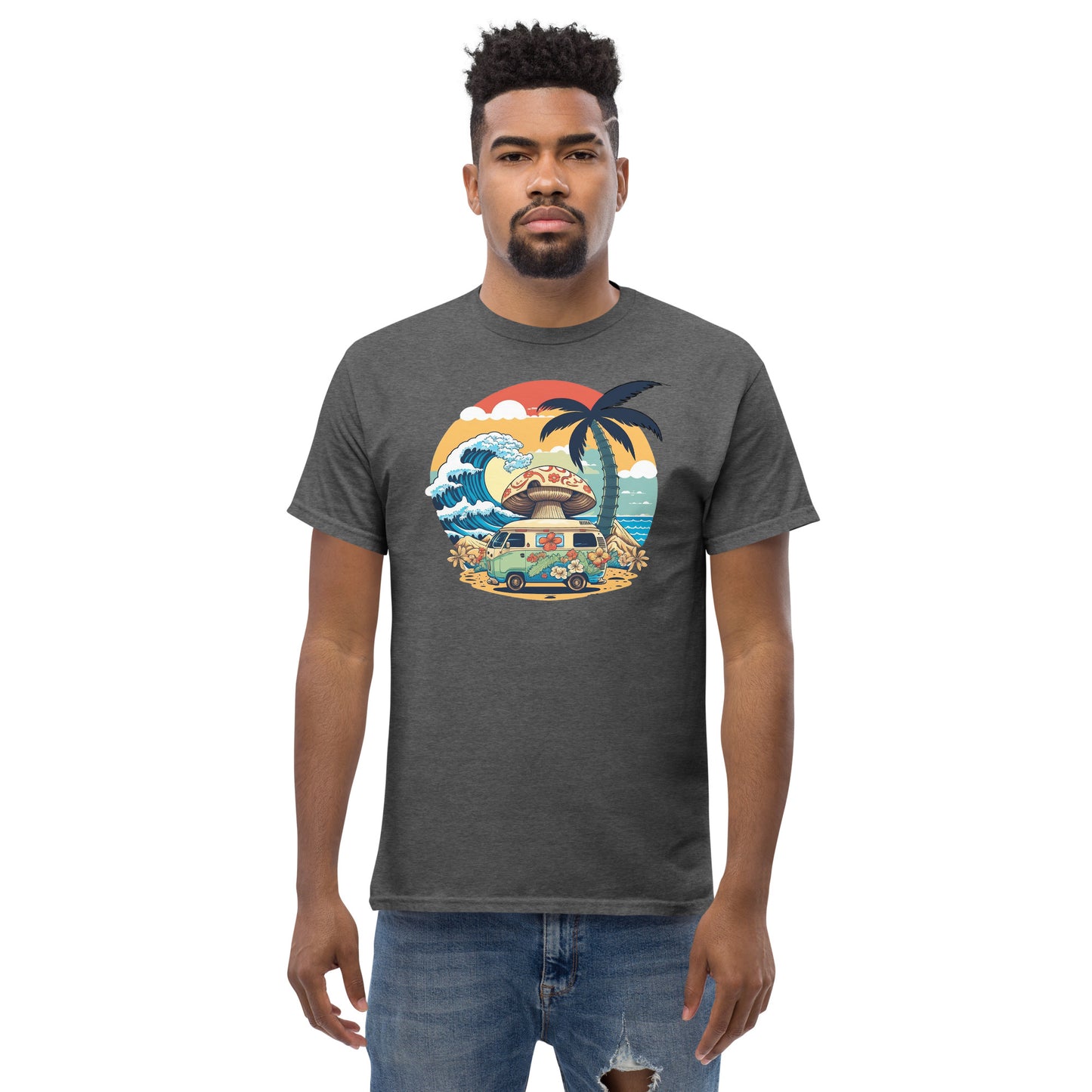 The Great Wave Rider Classic T Shirt