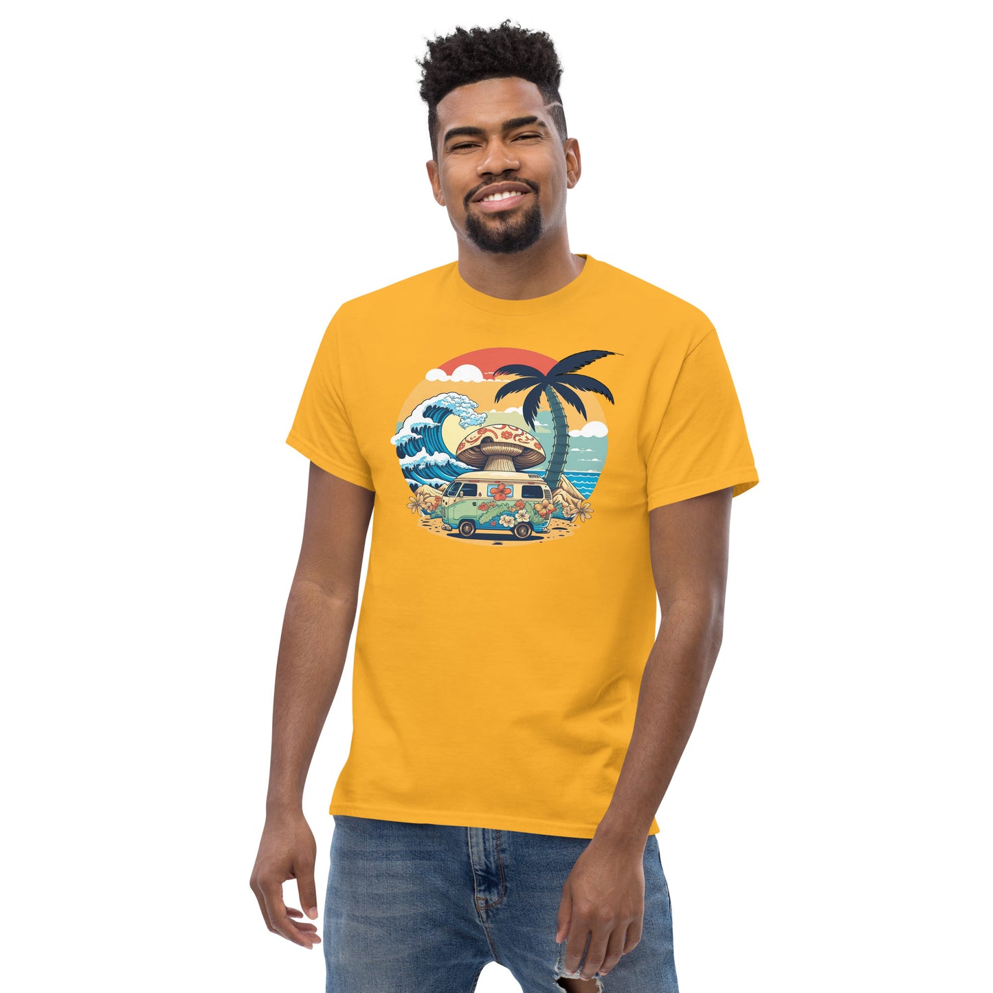 The Great Wave Rider Classic T Shirt