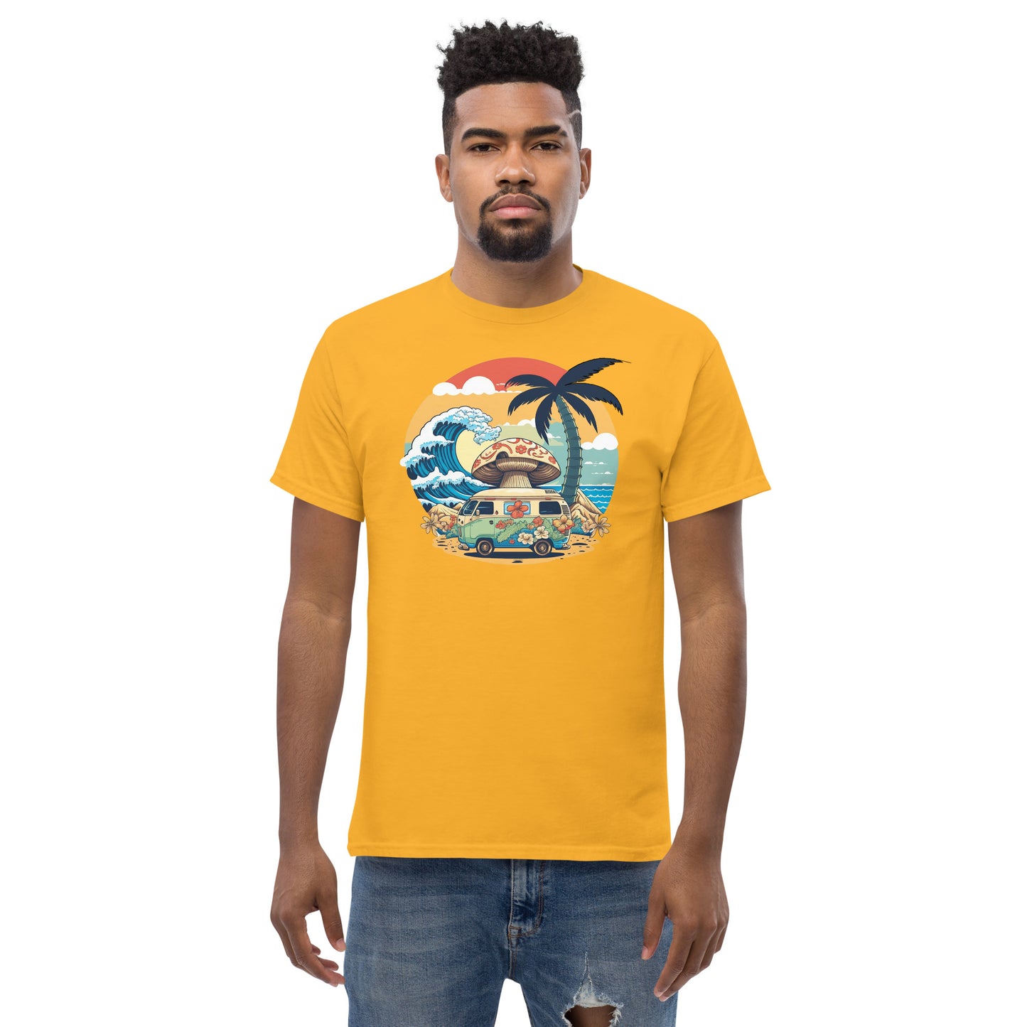 The Great Wave Rider Classic T Shirt