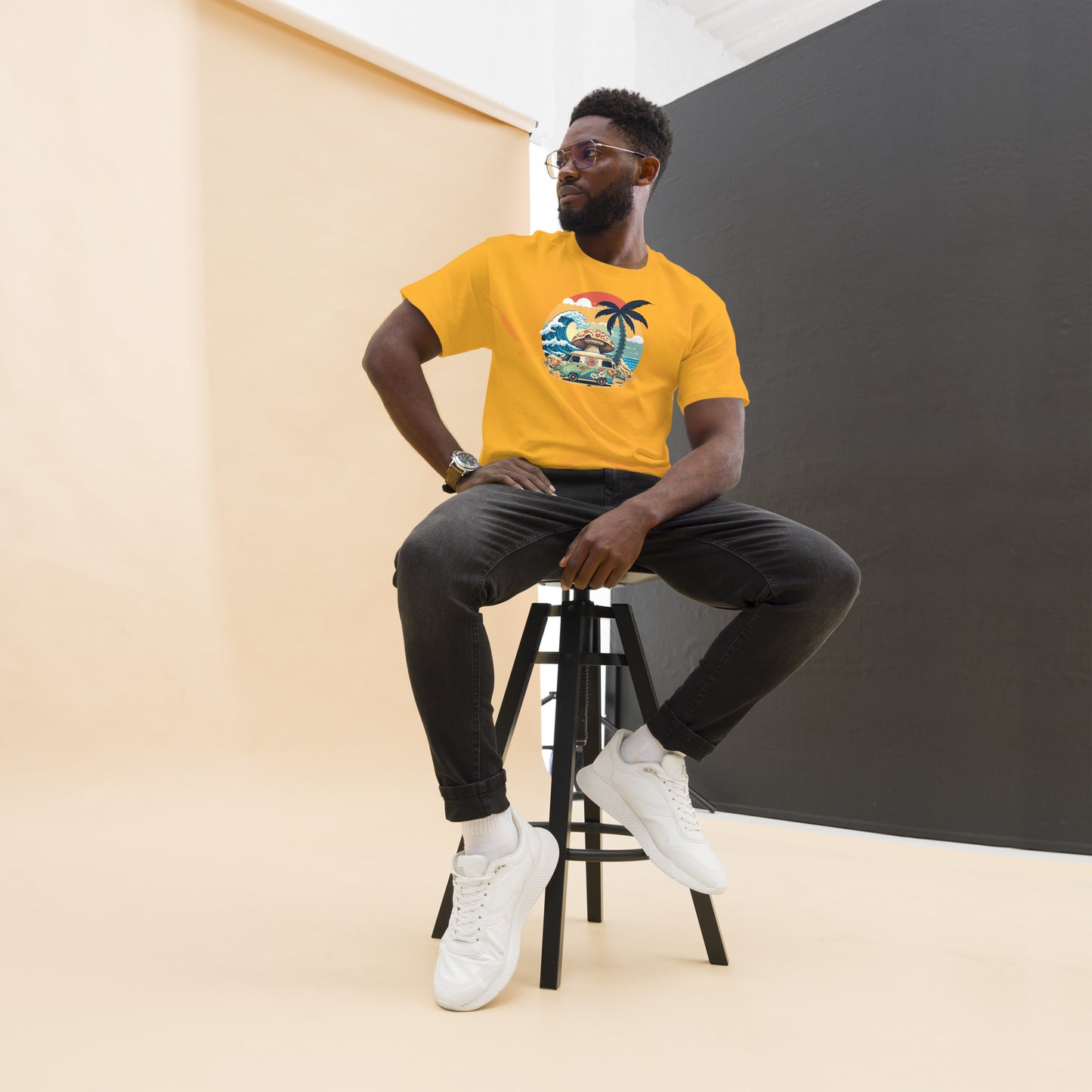 The Great Wave Rider Classic T