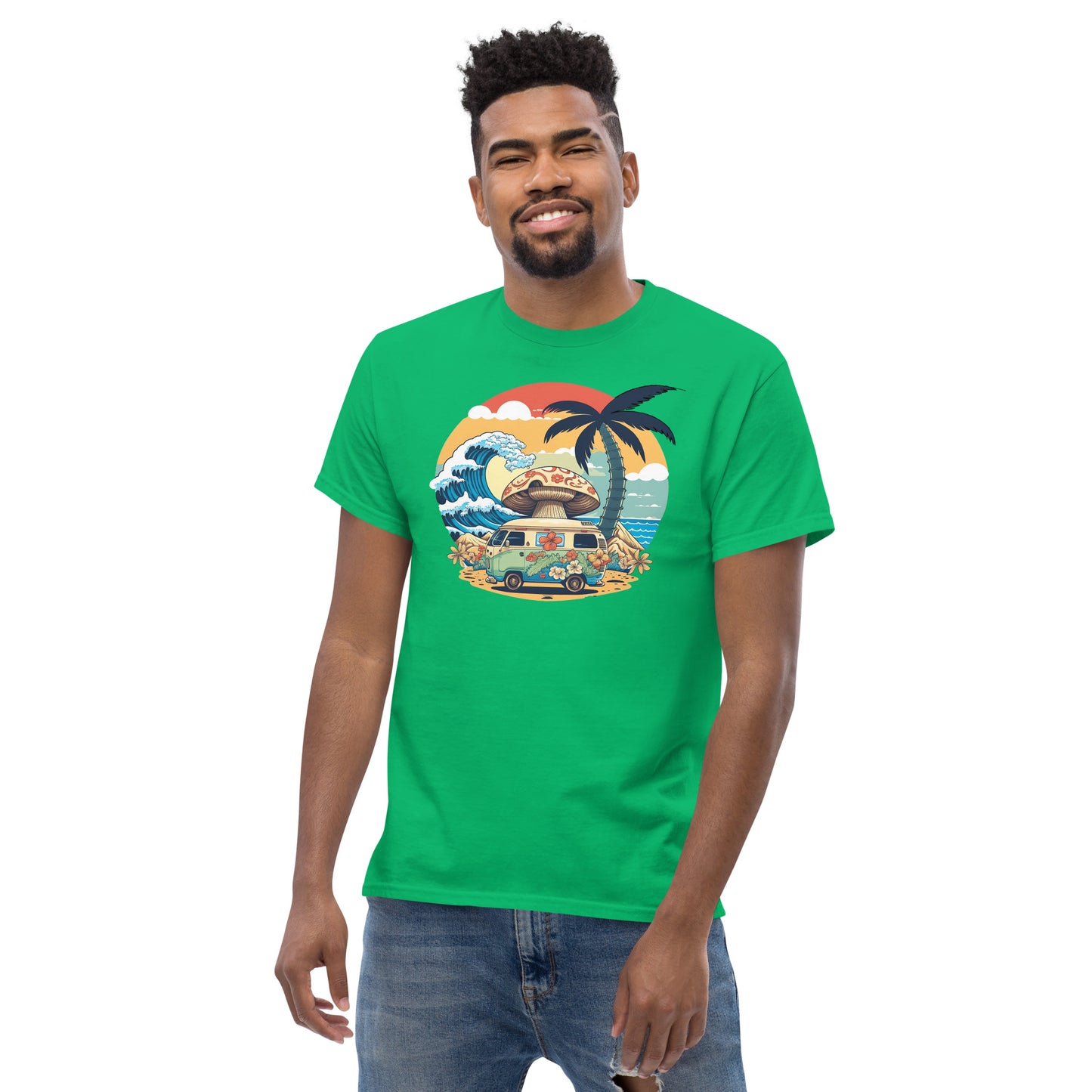 The Great Wave Rider Classic T Shirt