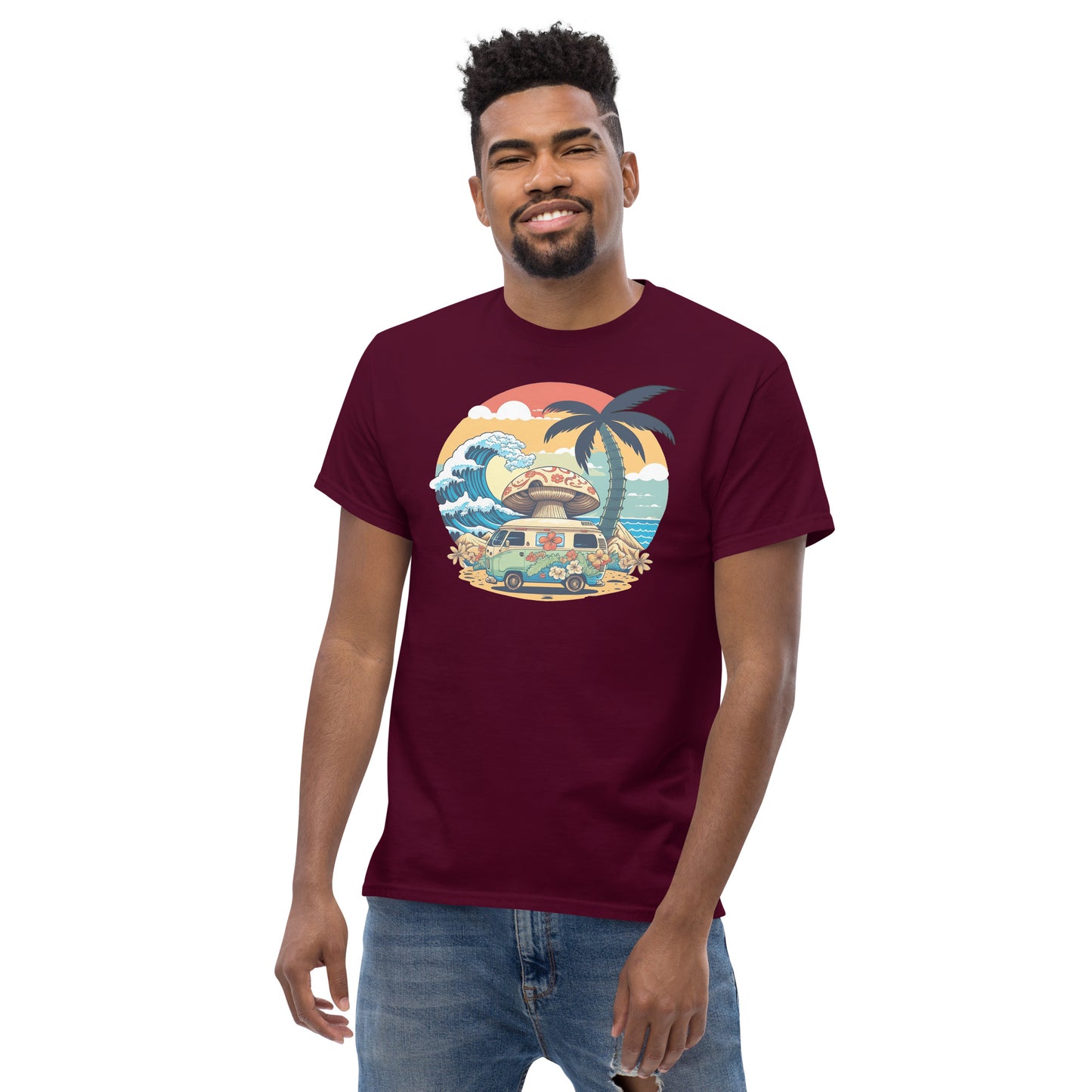 The Great Wave Rider Classic T Shirt