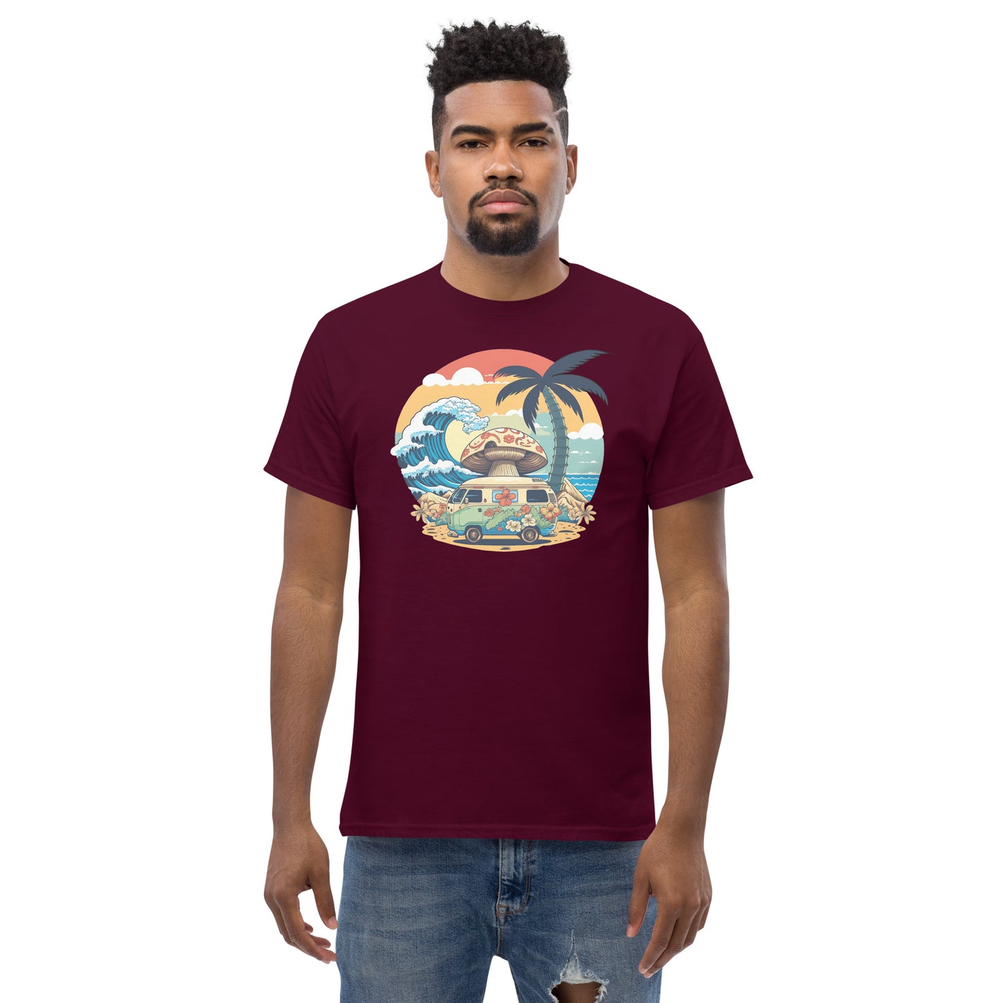 The Great Wave Rider Classic T Shirt
