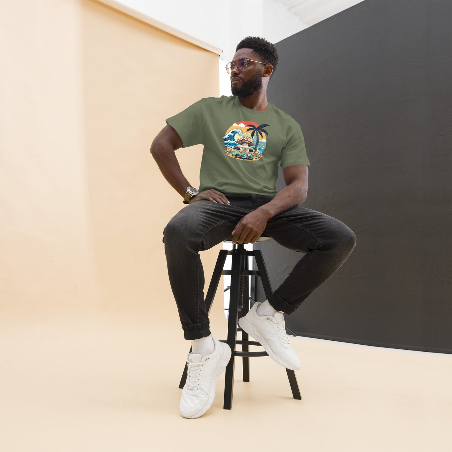 The Great Wave Rider Classic T