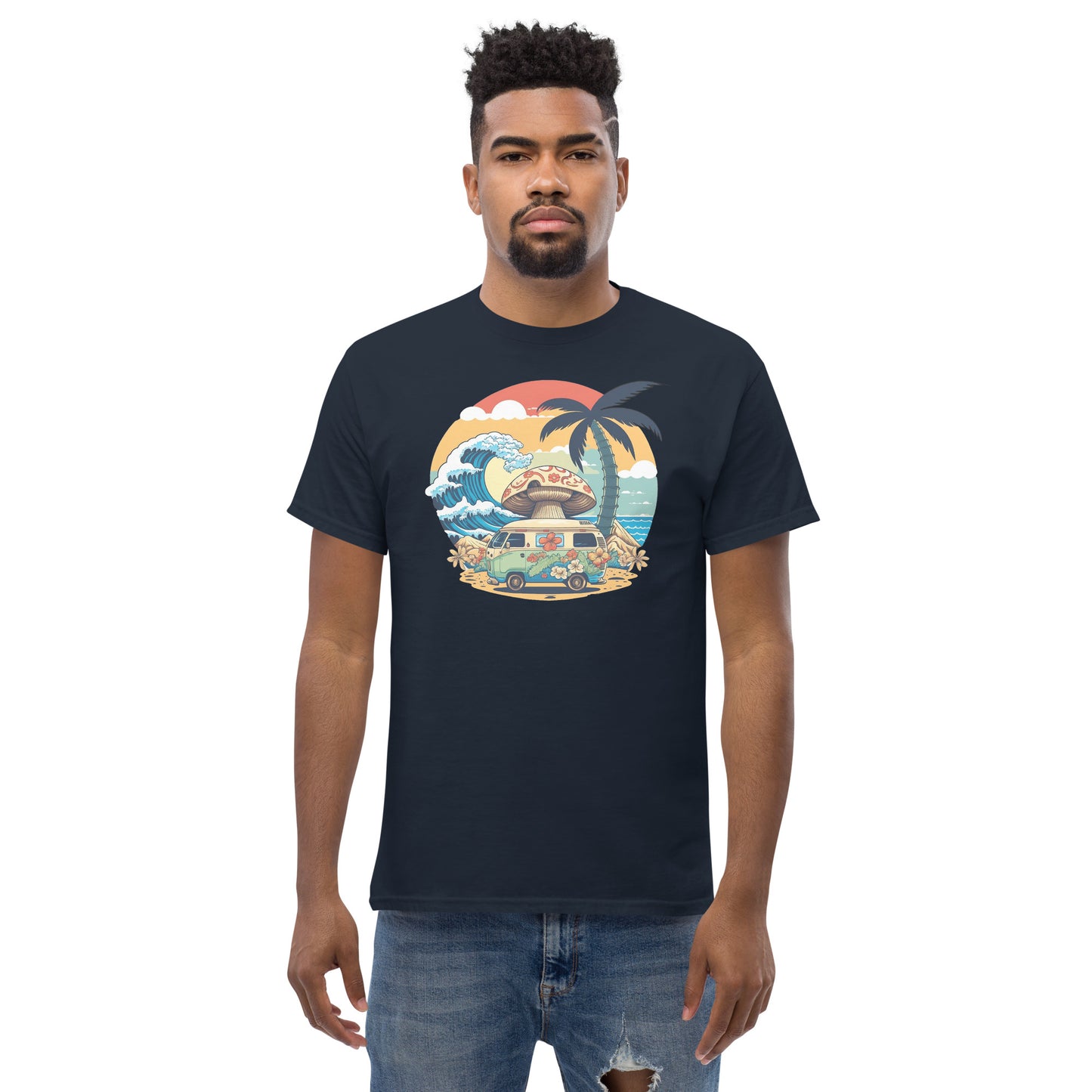 The Great Wave Rider Classic T Shirt
