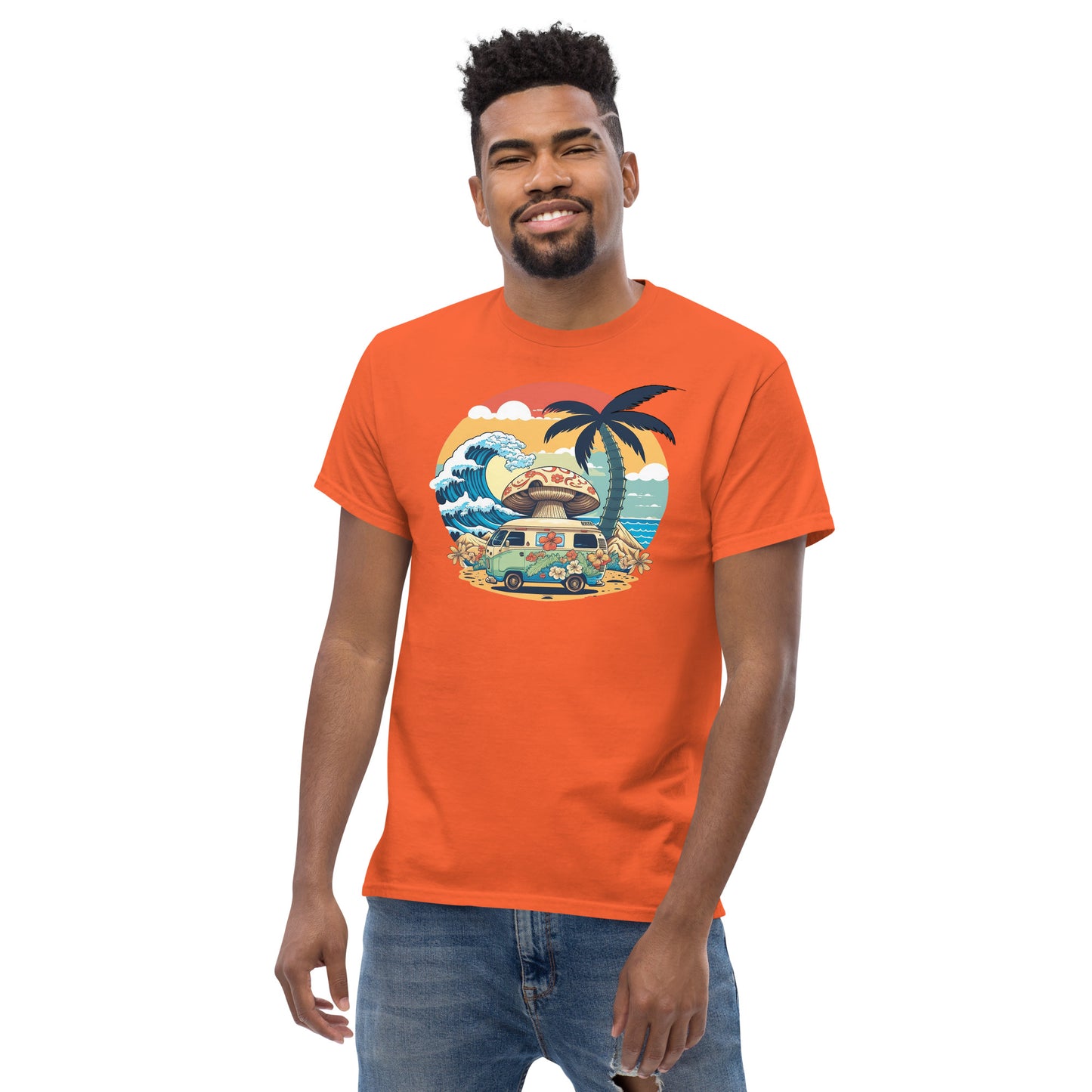 The Great Wave Rider Classic T Shirt