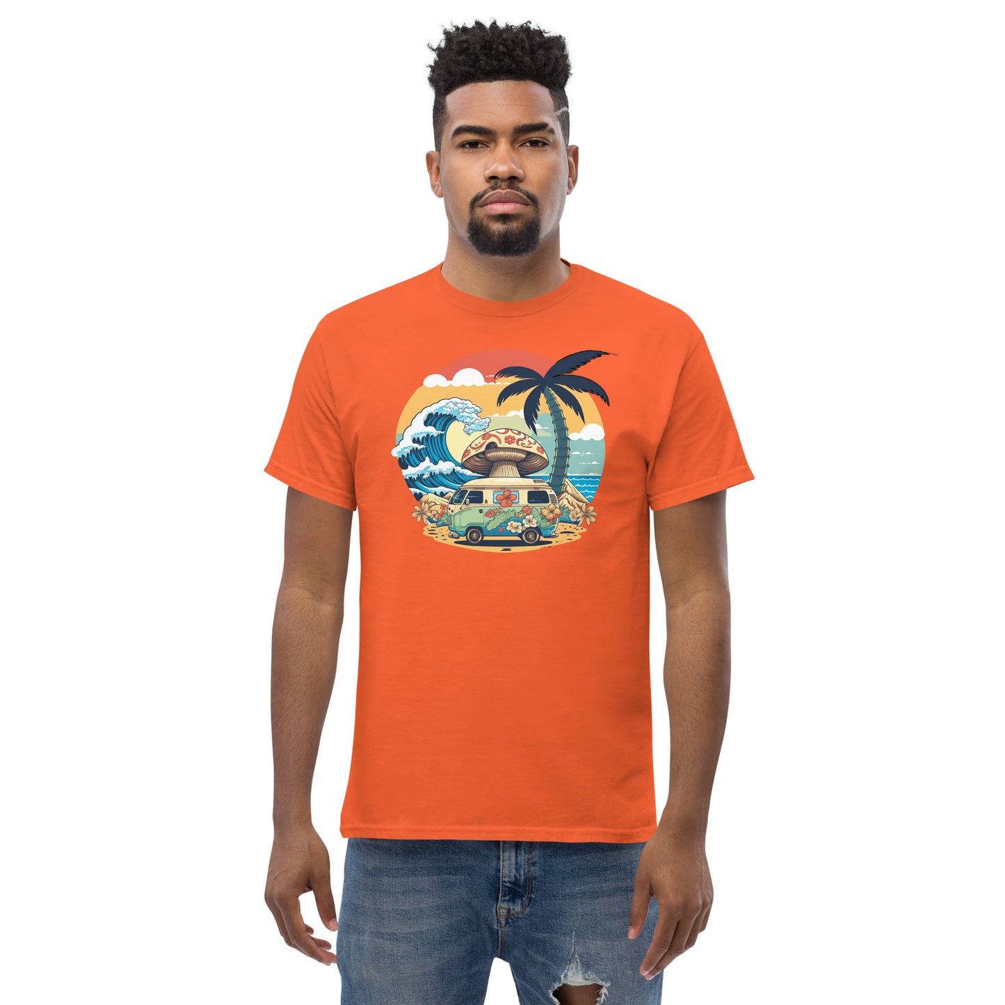 The Great Wave Rider Classic T Shirt