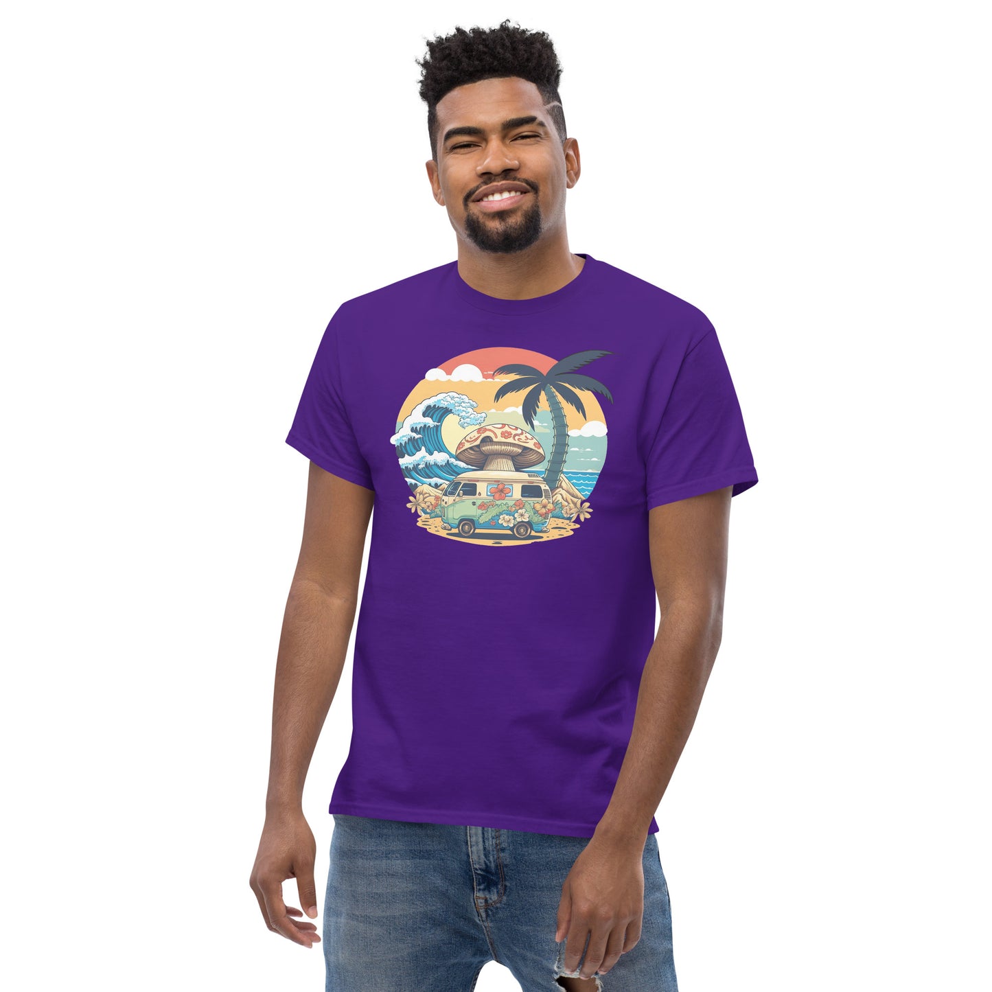 The Great Wave Rider Classic T Shirt