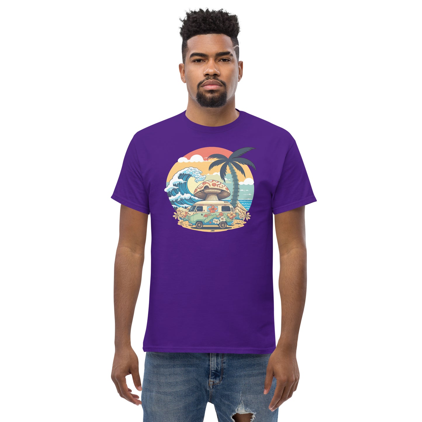 The Great Wave Rider Classic T Shirt