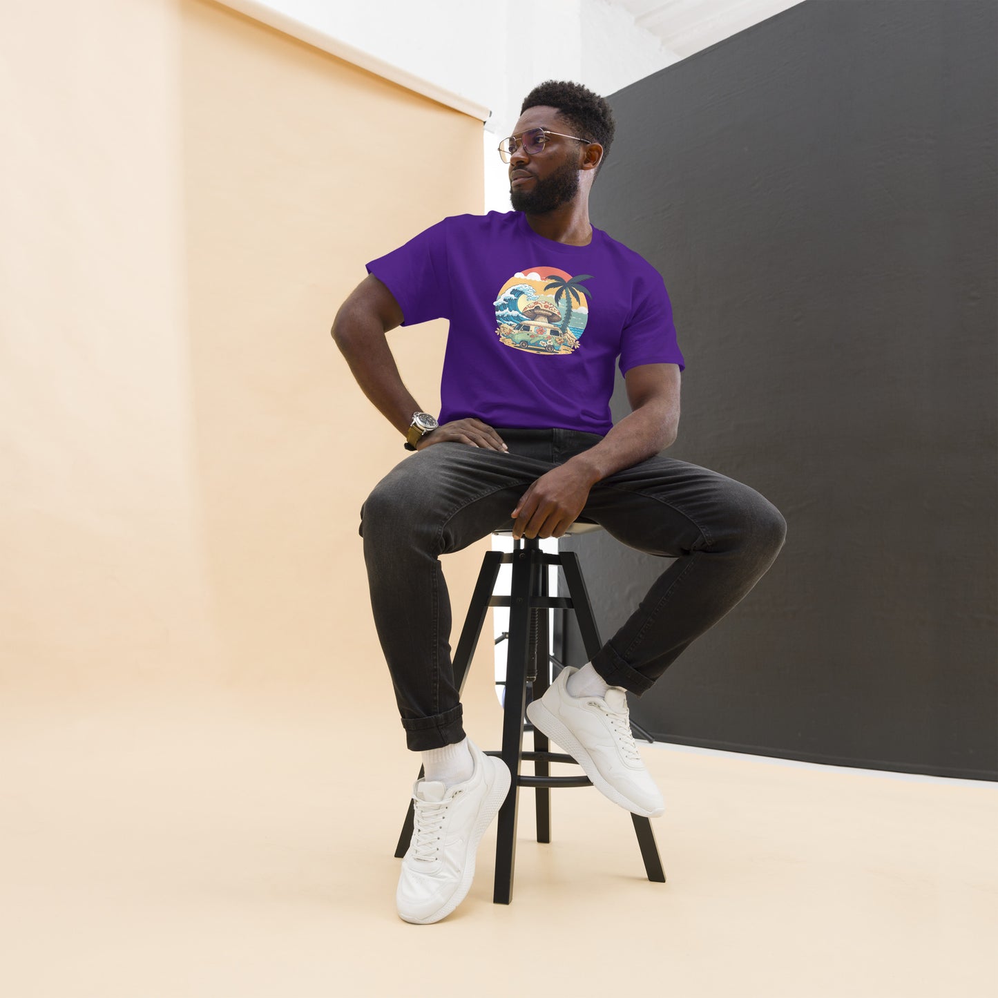 The Great Wave Rider Classic T