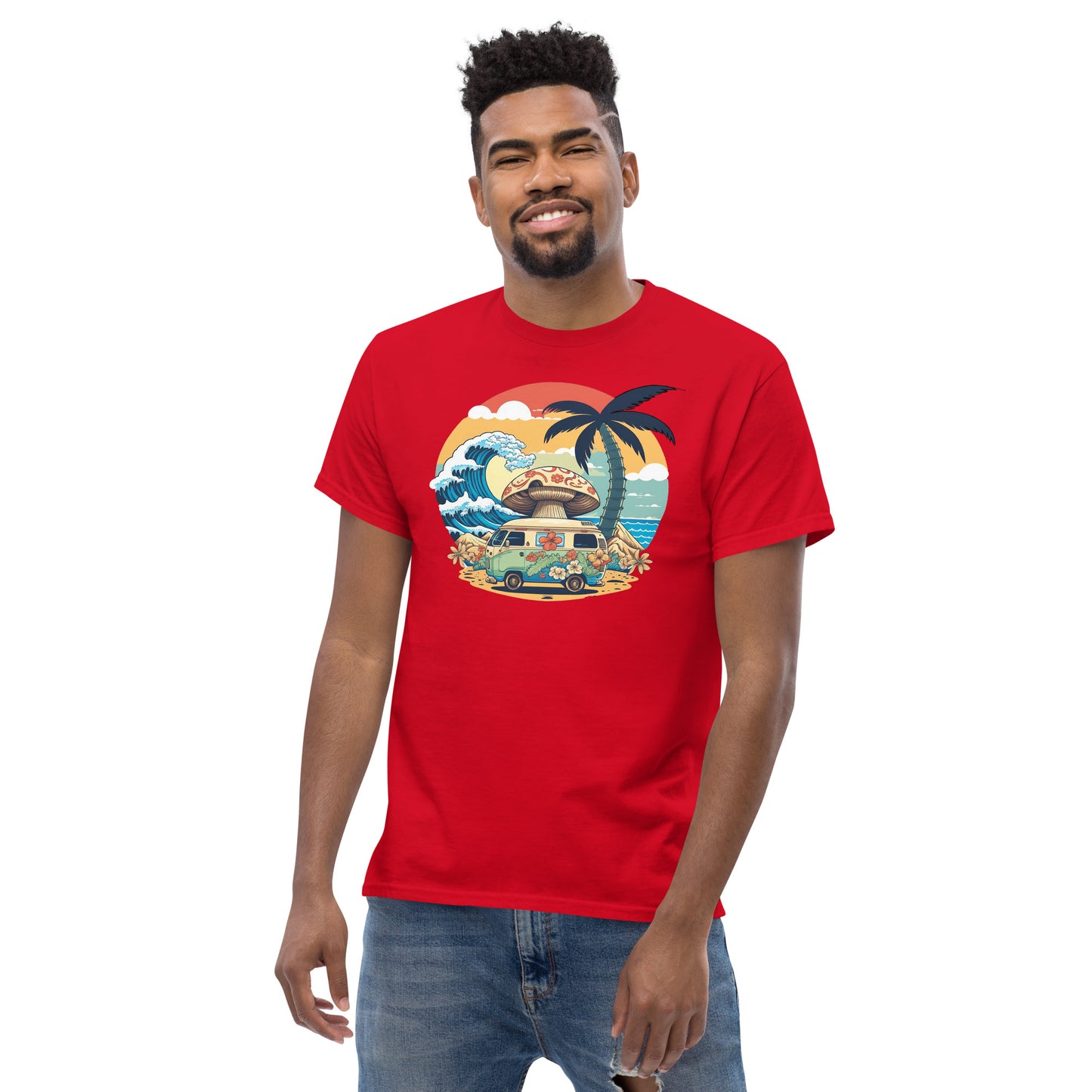 The Great Wave Rider Classic T Shirt