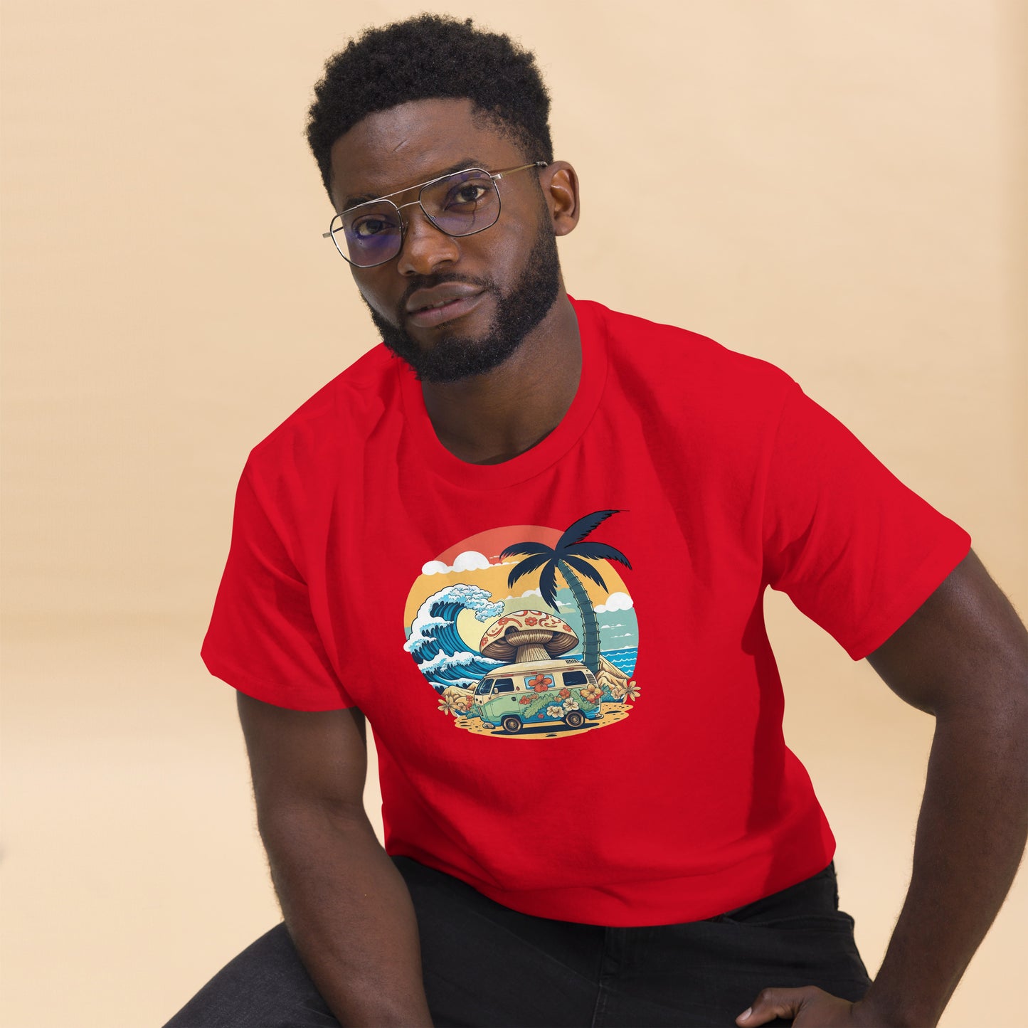 The Great Wave Rider Classic T