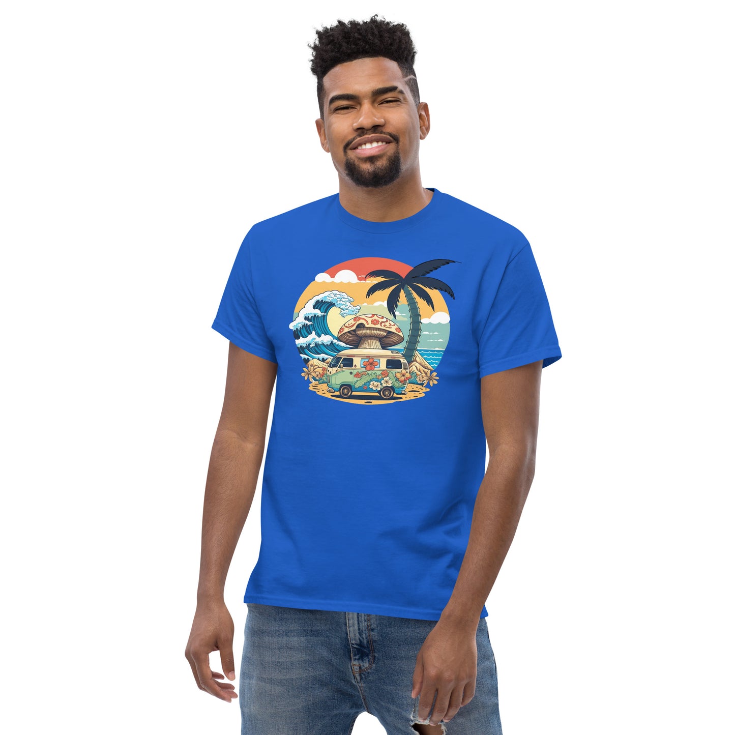The Great Wave Rider Classic T Shirt