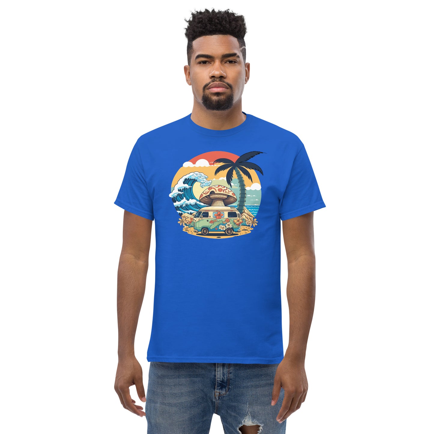 The Great Wave Rider Classic T Shirt