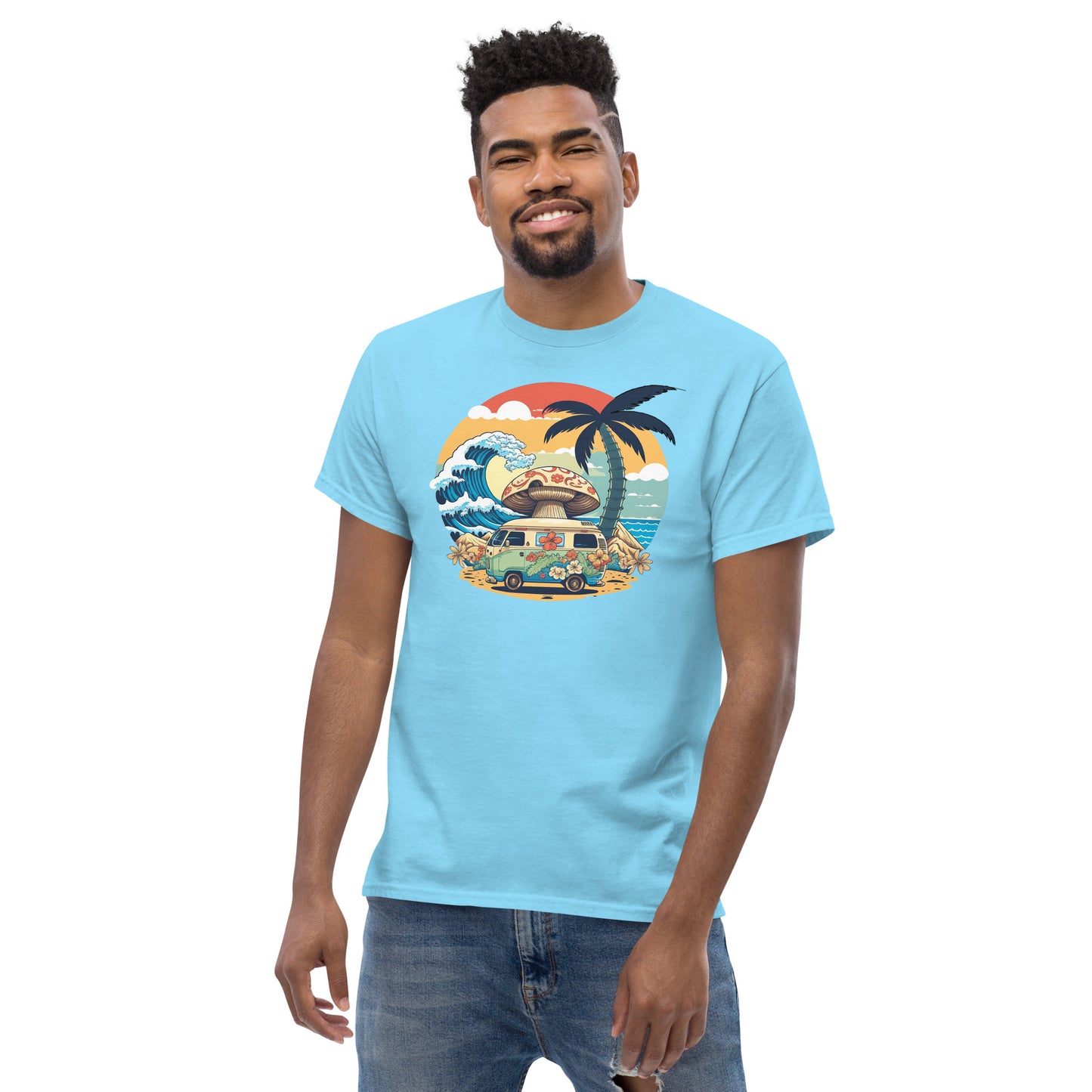 The Great Wave Rider Classic T Shirt