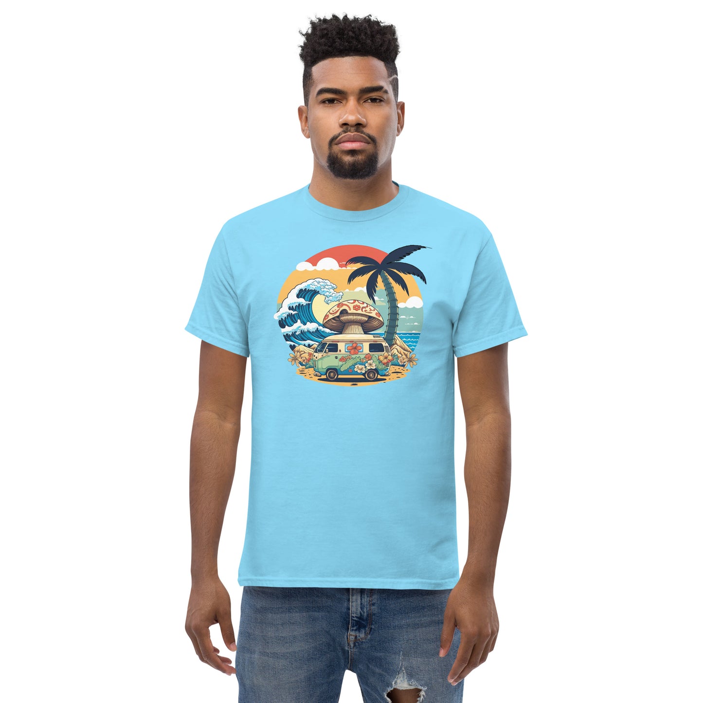 The Great Wave Rider Classic T Shirt