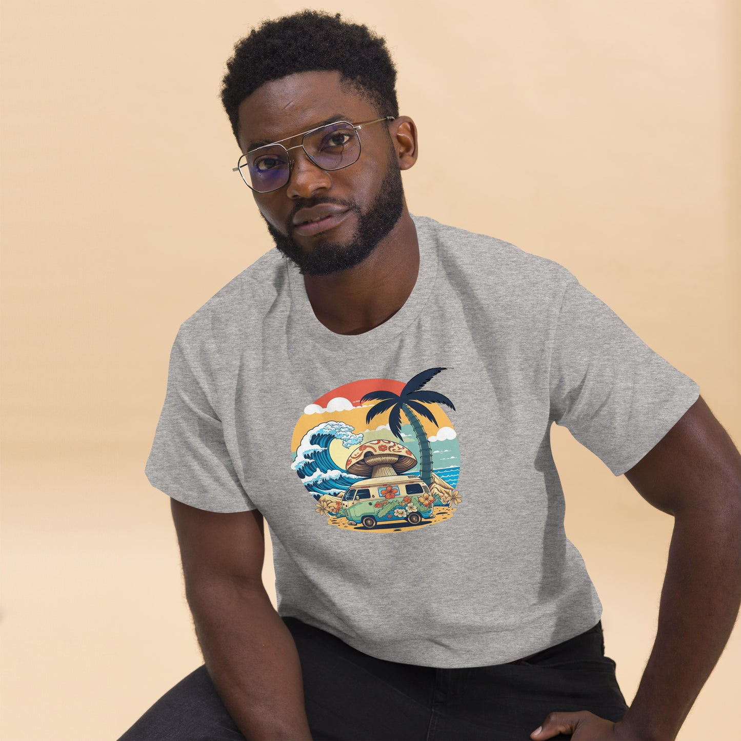 The Great Wave Rider Classic T