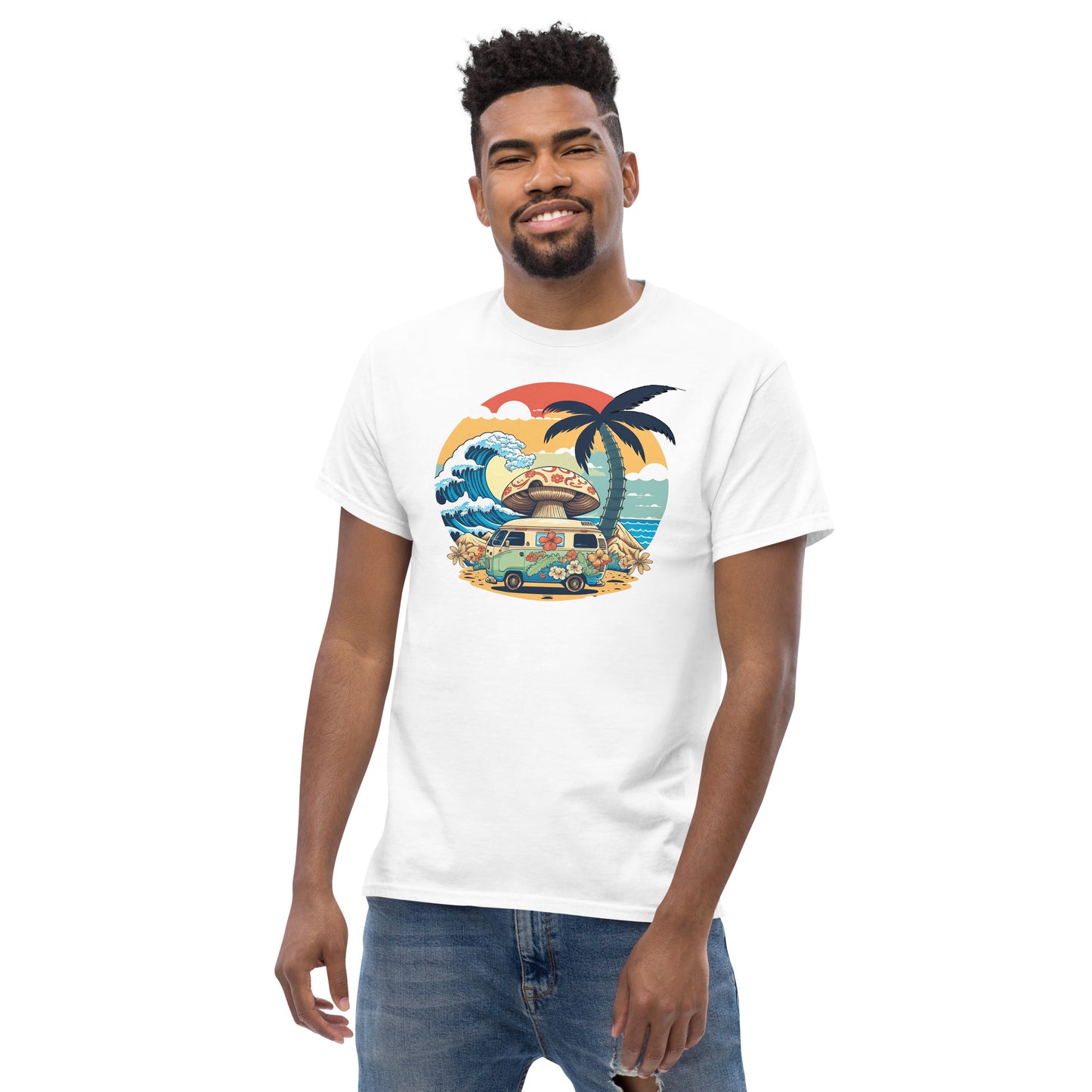 The Great Wave Rider Classic T Shirt