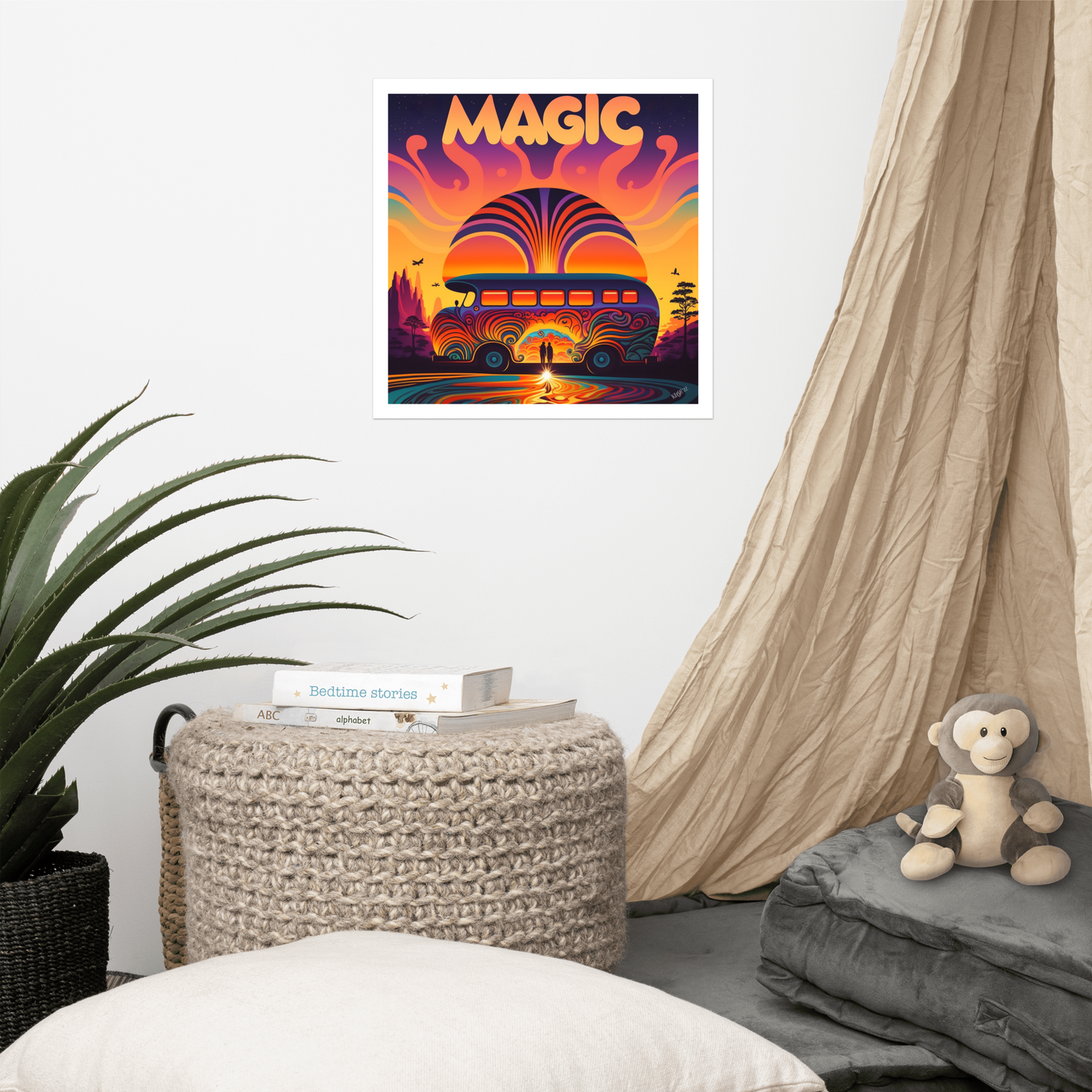 MAGIC BUS TOGETHER (poster, no digital collectible)