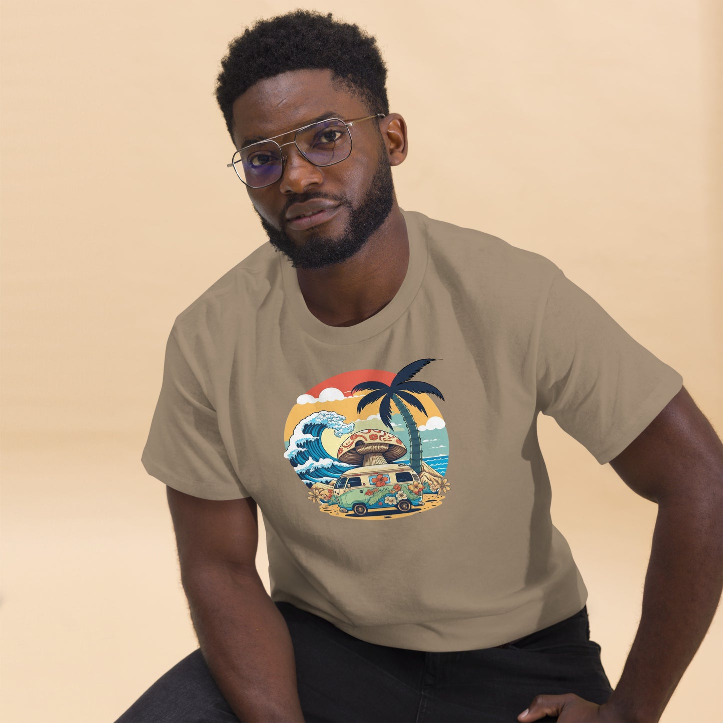 The Great Wave Rider Classic T