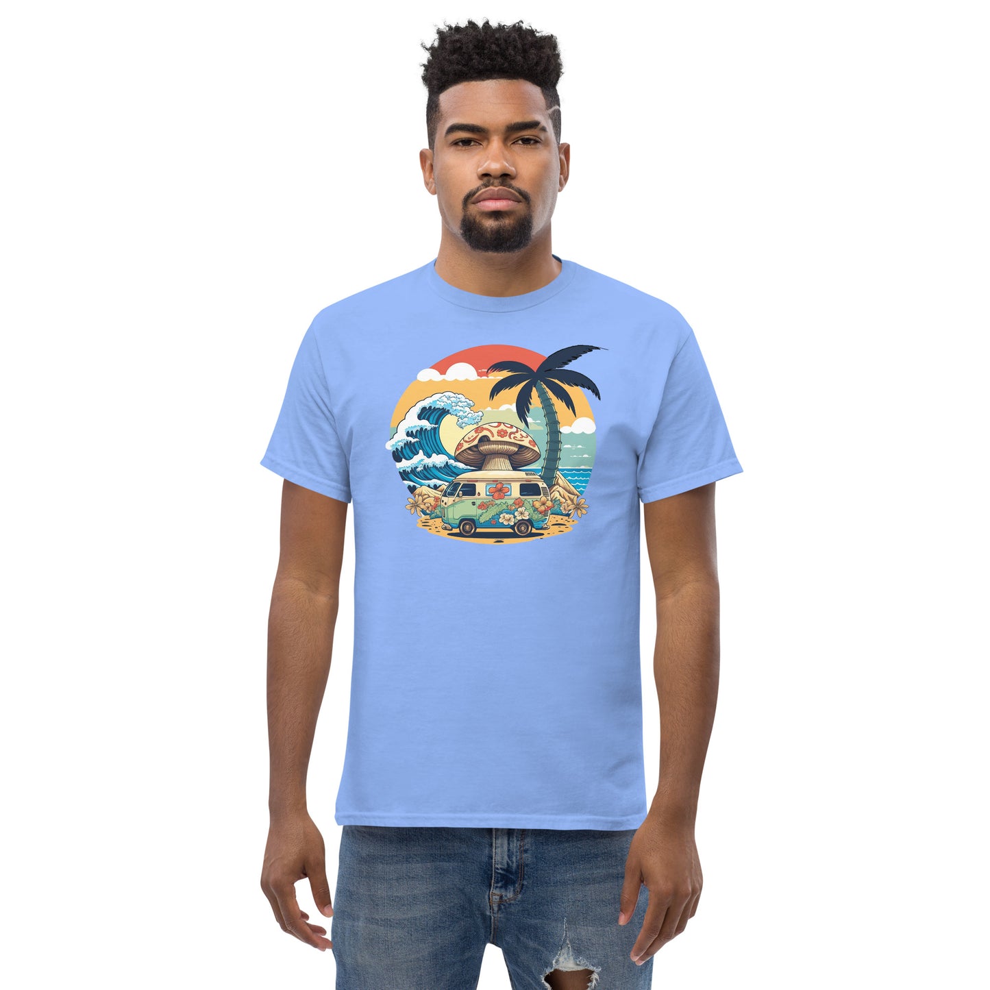 The Great Wave Rider Classic T Shirt