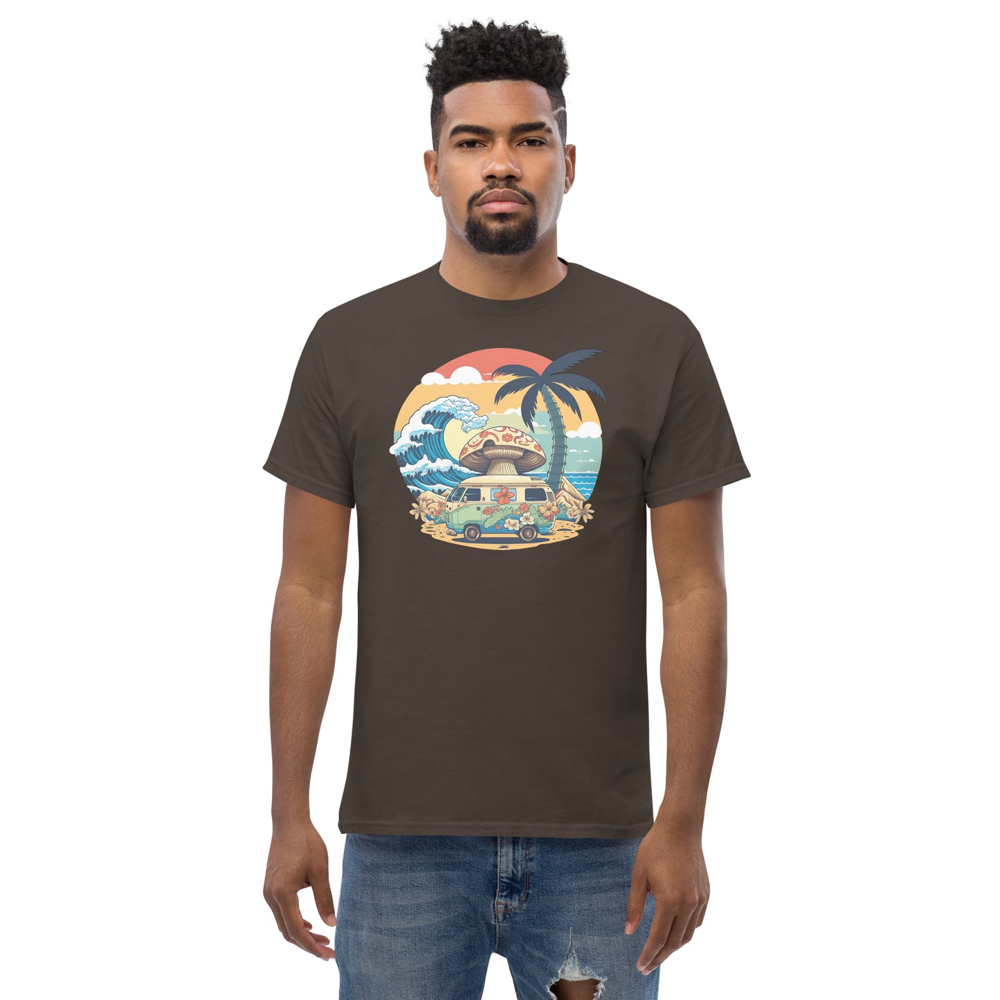 The Great Wave Rider Classic T Shirt