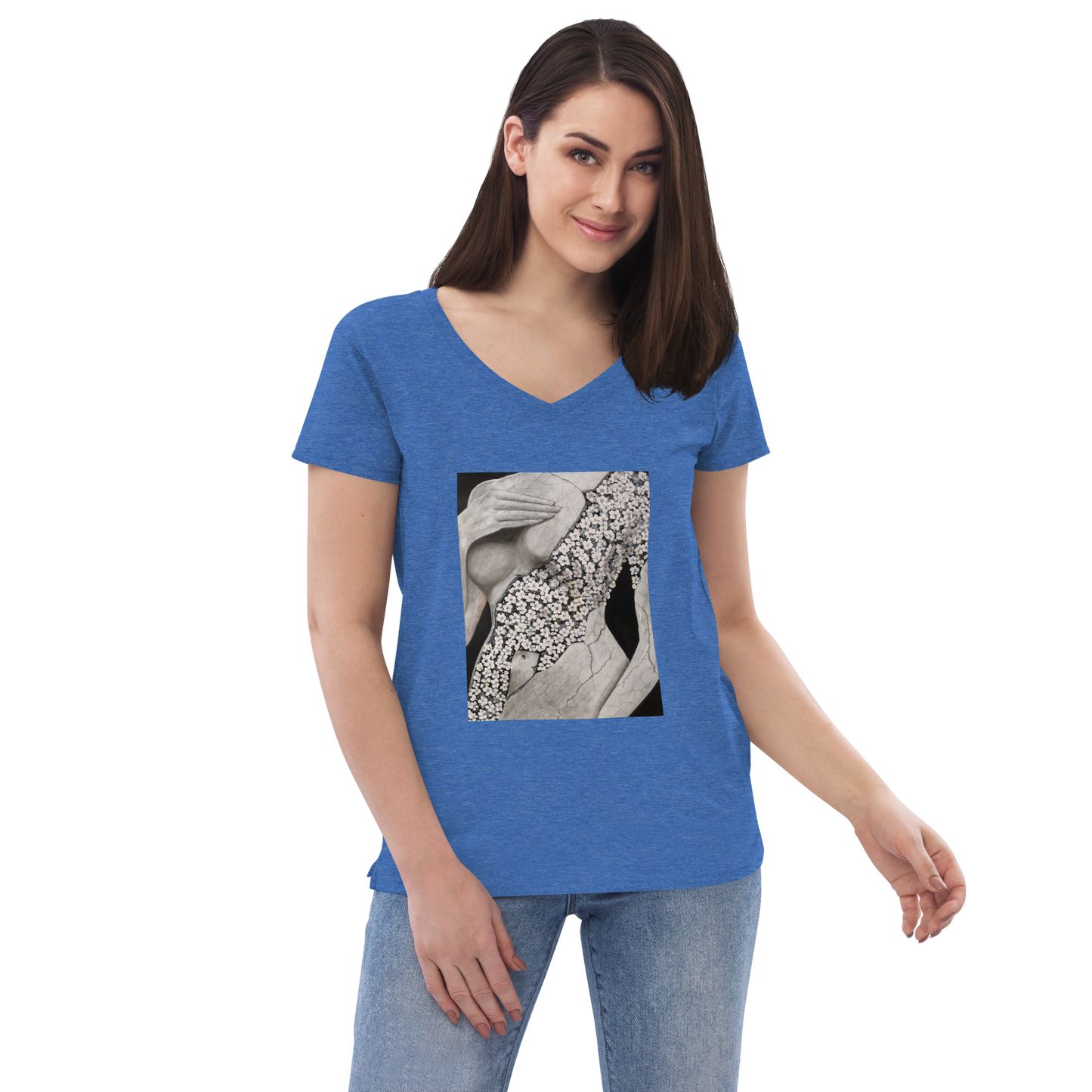 Women's Soul V-Neck Recycled T-Shirt
